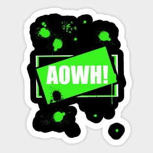 Aowh! Official Brand Sticker